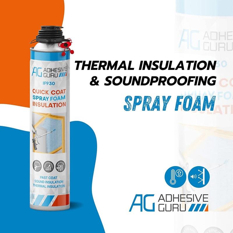 Polyurethane Insulation Spray Foam Set （12/18/24/60 Pack)
